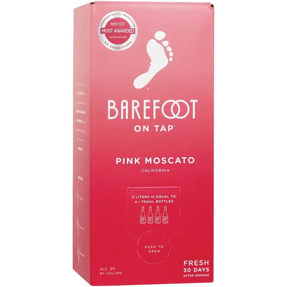 Barefoot Pink Moscato 3LT