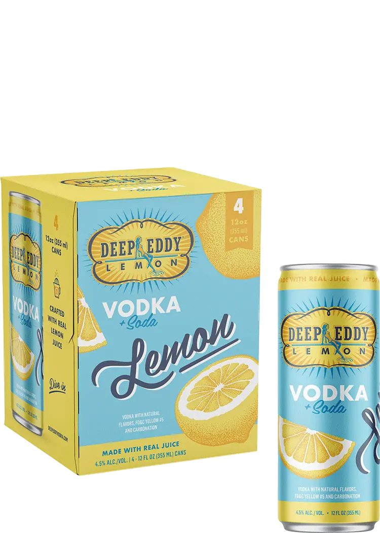 Deep Eddy Lemon 4pk Can