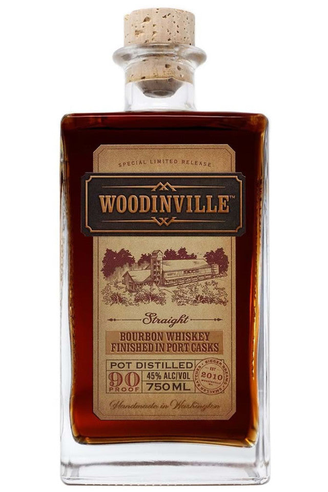 Woodinville BBN 750ML. Finished In Port Casks