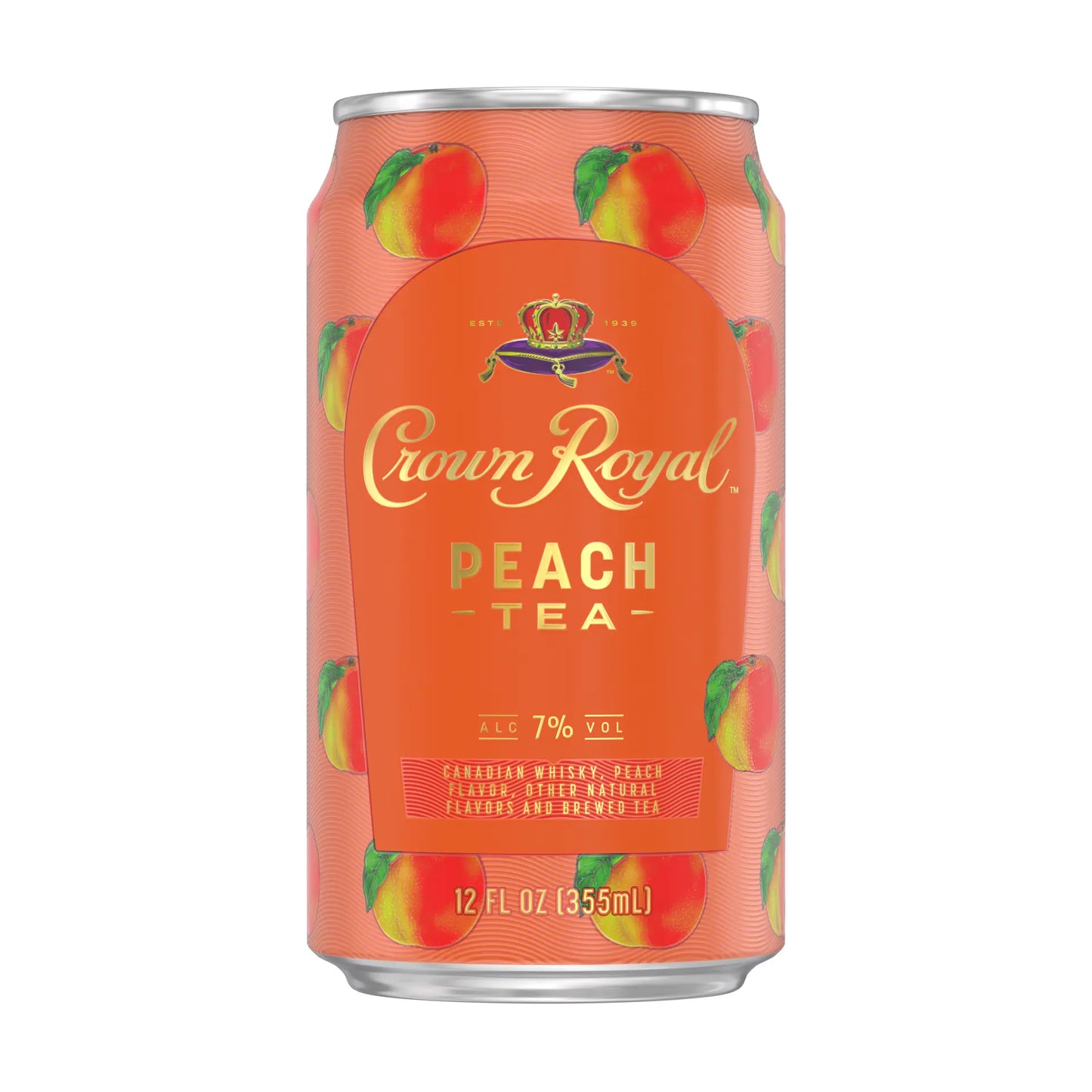 Crown Royal Peach Tea 4 pk 355ml.