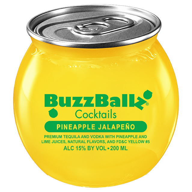 Buzz Ballz Pineapple Jalapeno 200ml