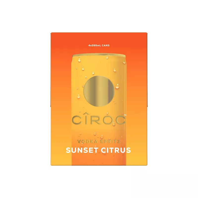 Ciroc Citrus 4pk 355ml each