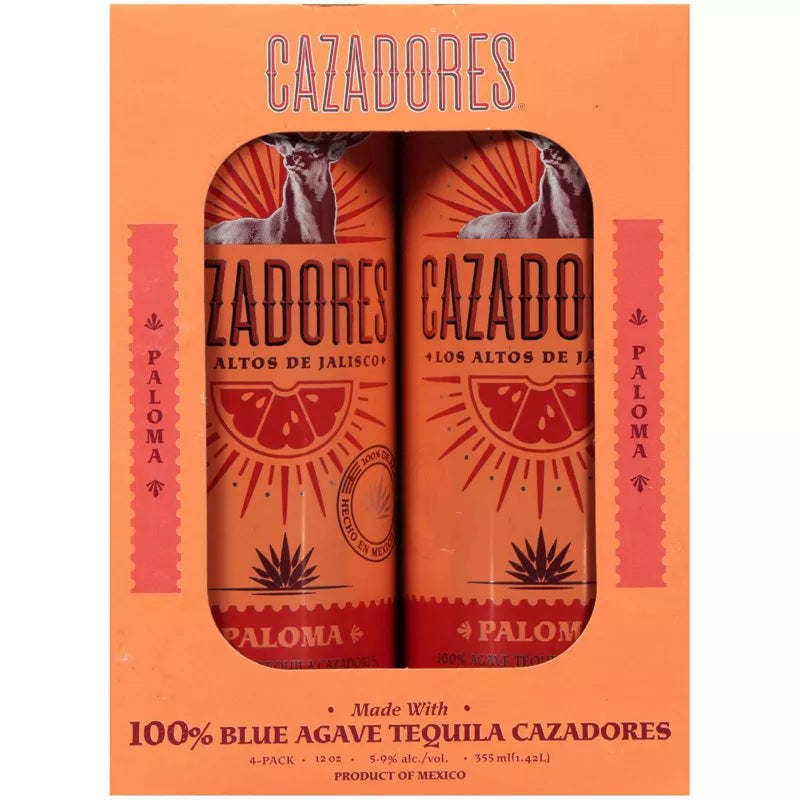 Cazadores Paloma 4pk can