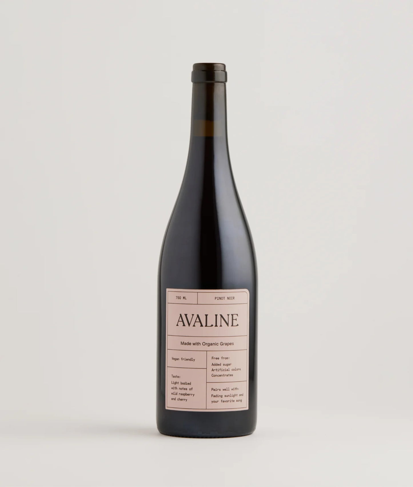 Avaline Pinot N Organic 750ml