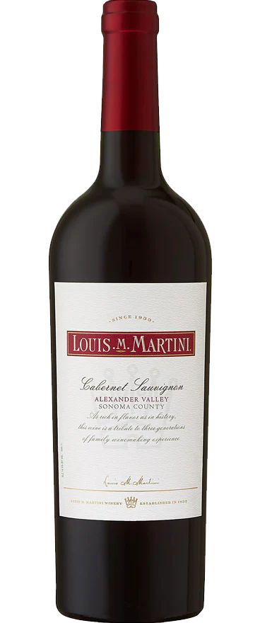 Louis Martini Alexander V. Cab 750ML.