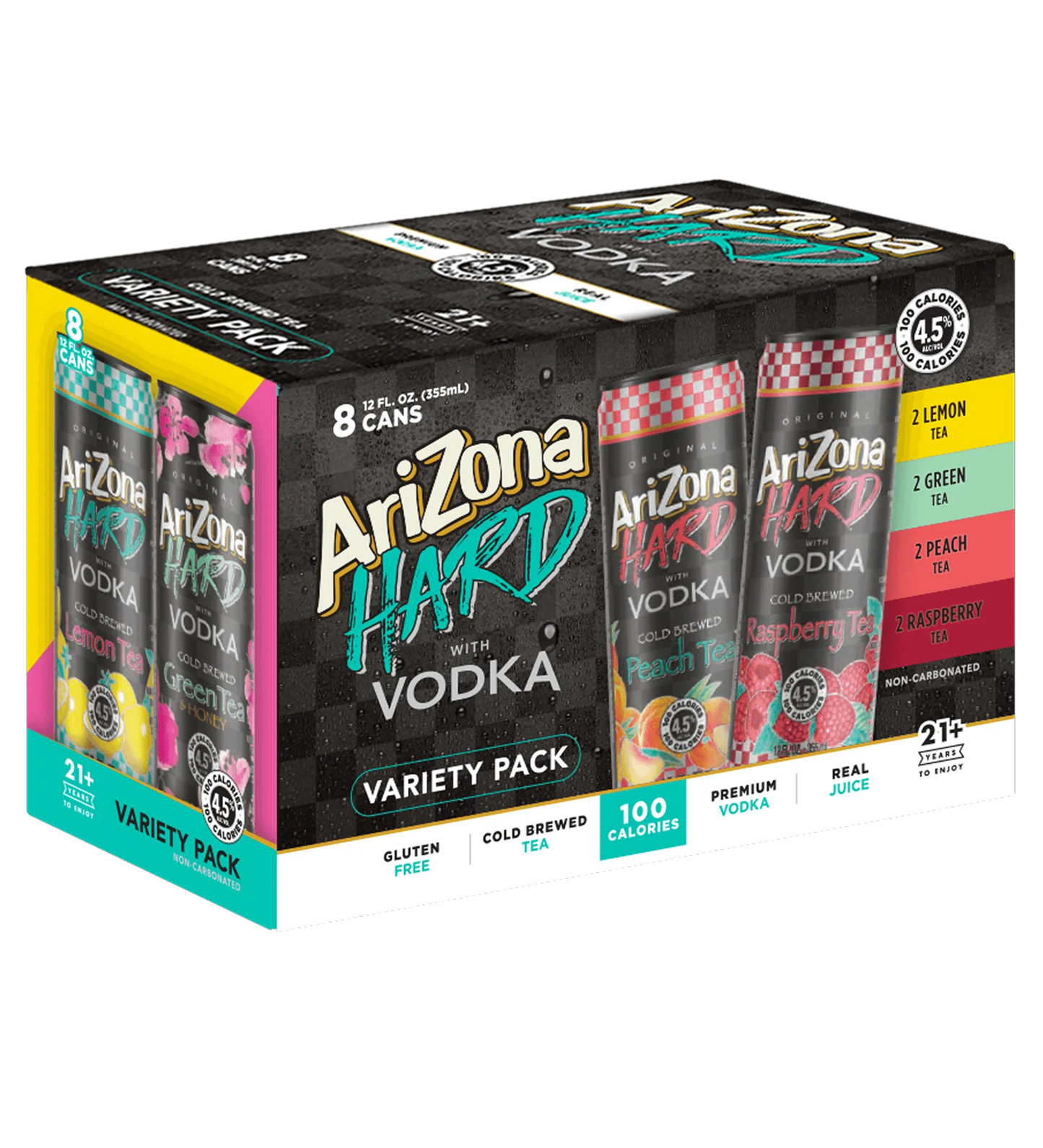 Arizona Vodka Tea variety pk