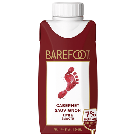 Barefoot Cabernet Sauvignon 200ml Tetra Pak