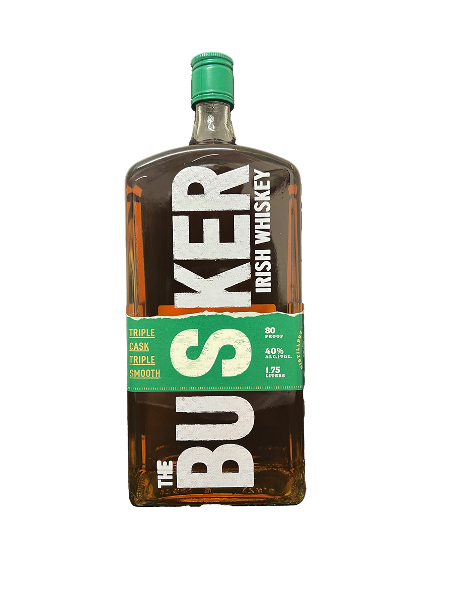 The Busker Triple Cask Irish Whiskey 1.75L bottle