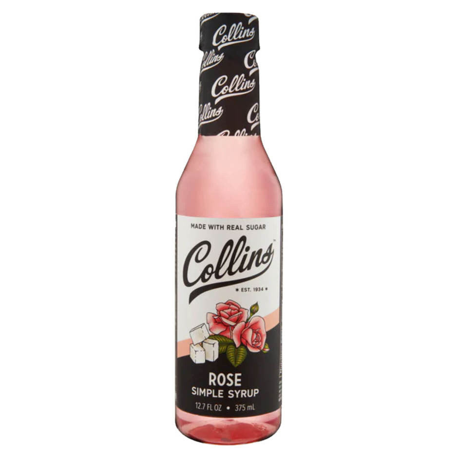 Collins Rose Simple Syrup 12.7fl.oz
