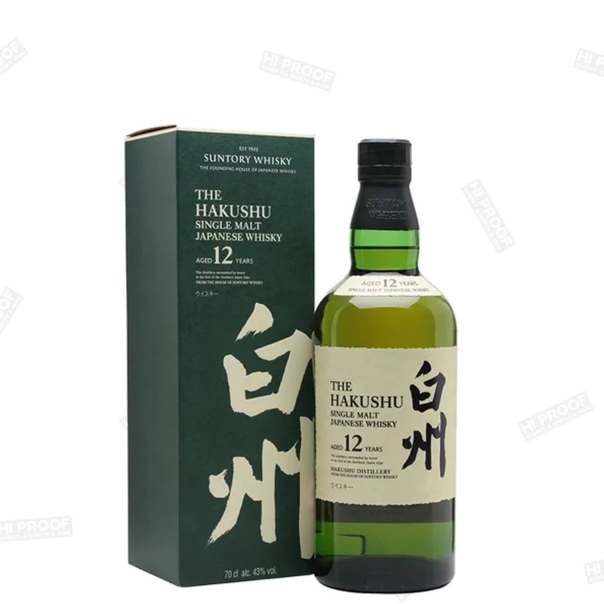 Hakushu 12 Years 750ml. 100th Anniversary