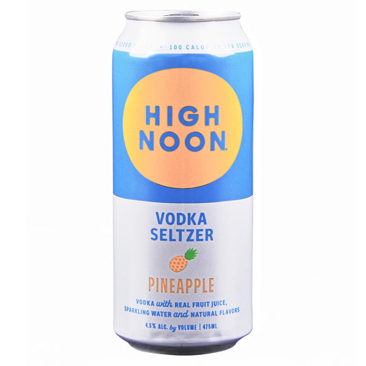 High Noon Pineapple Vodka Seltzer 16oz single can
