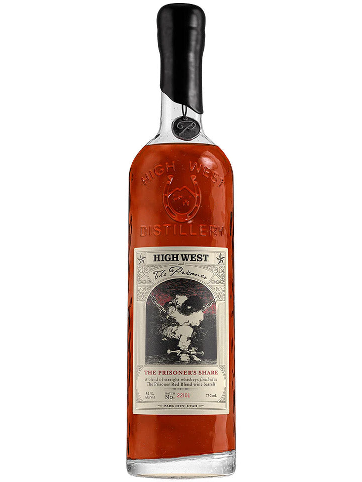 High West The Prisoner's Share Whiskey 750ml bottle