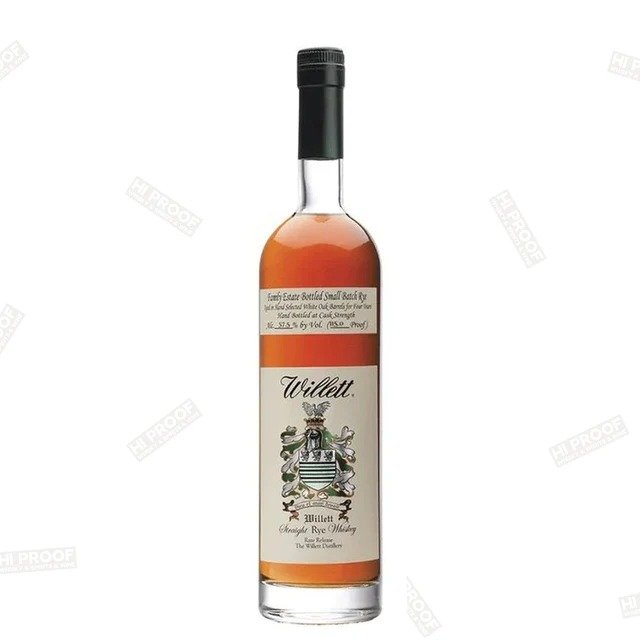 Willett Straight Rye 750ml.
