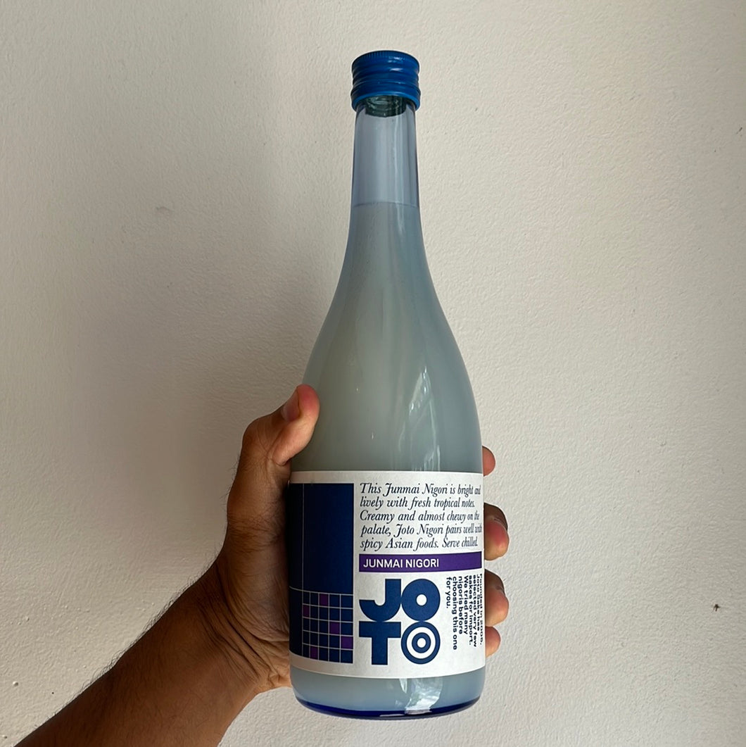 Joto Junmai Nigori Sake 720ml bottle