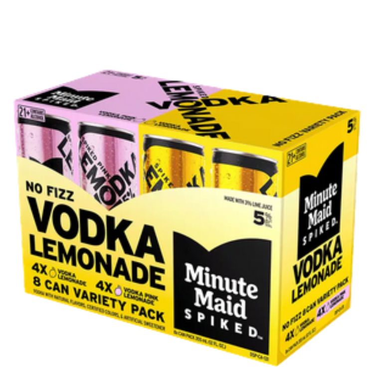 Minute Maid Vodka Lemonade 8pk varity pack
