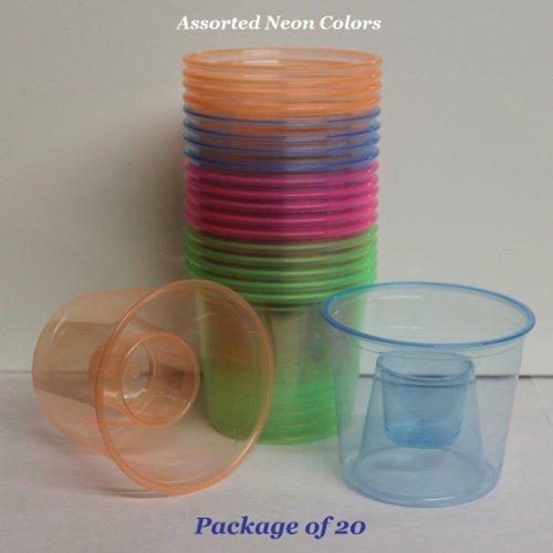 Neon Bomber Cups 20 pk