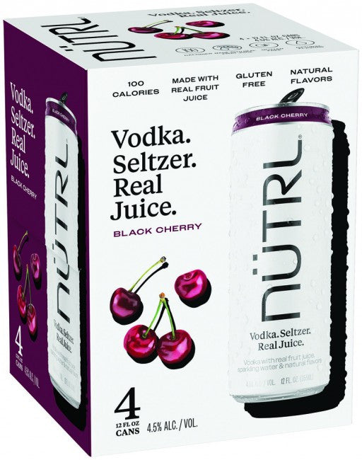 Nutrl Black Cherry 4pk