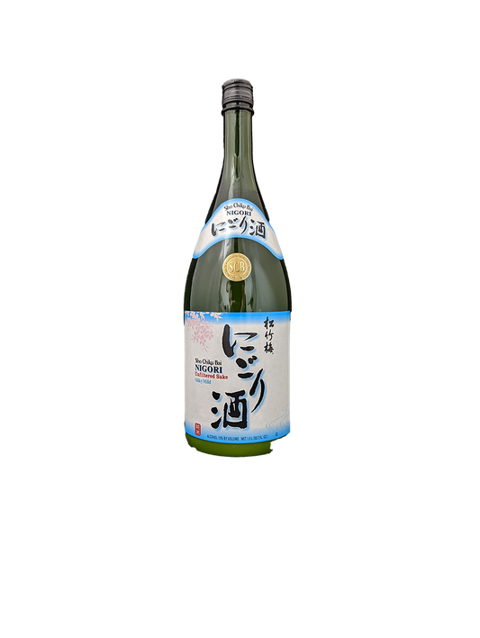 Sho Chiku Bai Nigori 1.5L sake bottle