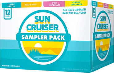 Sun Cruiser Vodka Iced Tea Variety Pack (3/8 pk or 2/12 Pk)