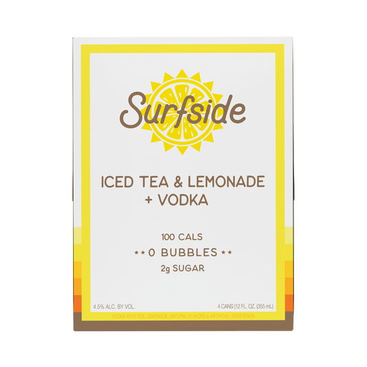 Surfside IceTea Lemonade vodk 4 pk