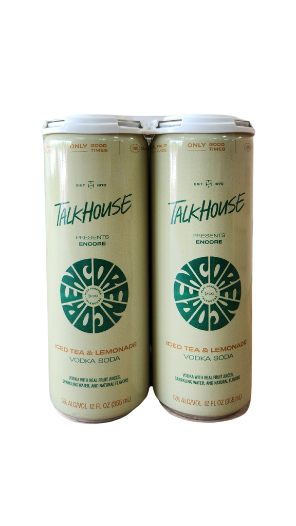 Talk House Ice Tea & Lemo.