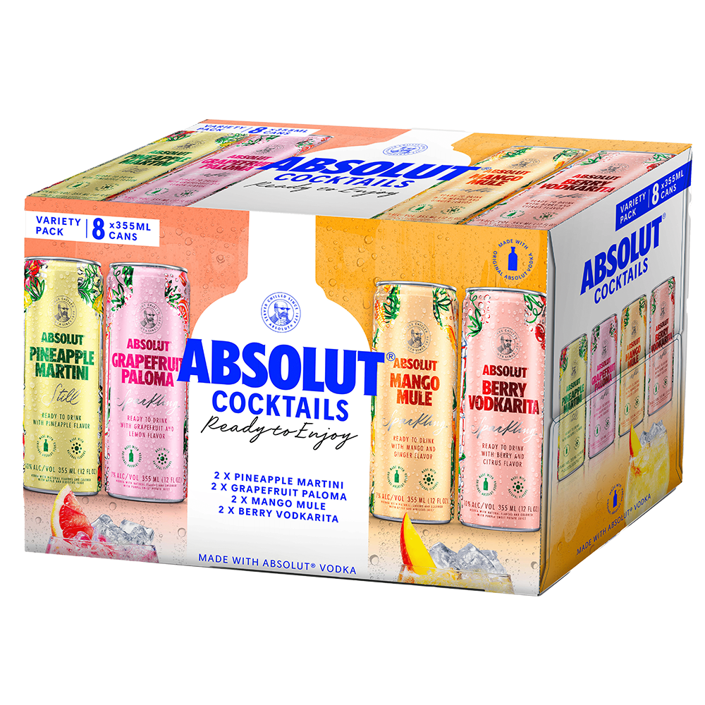 Absolut Variety pack 355ml
