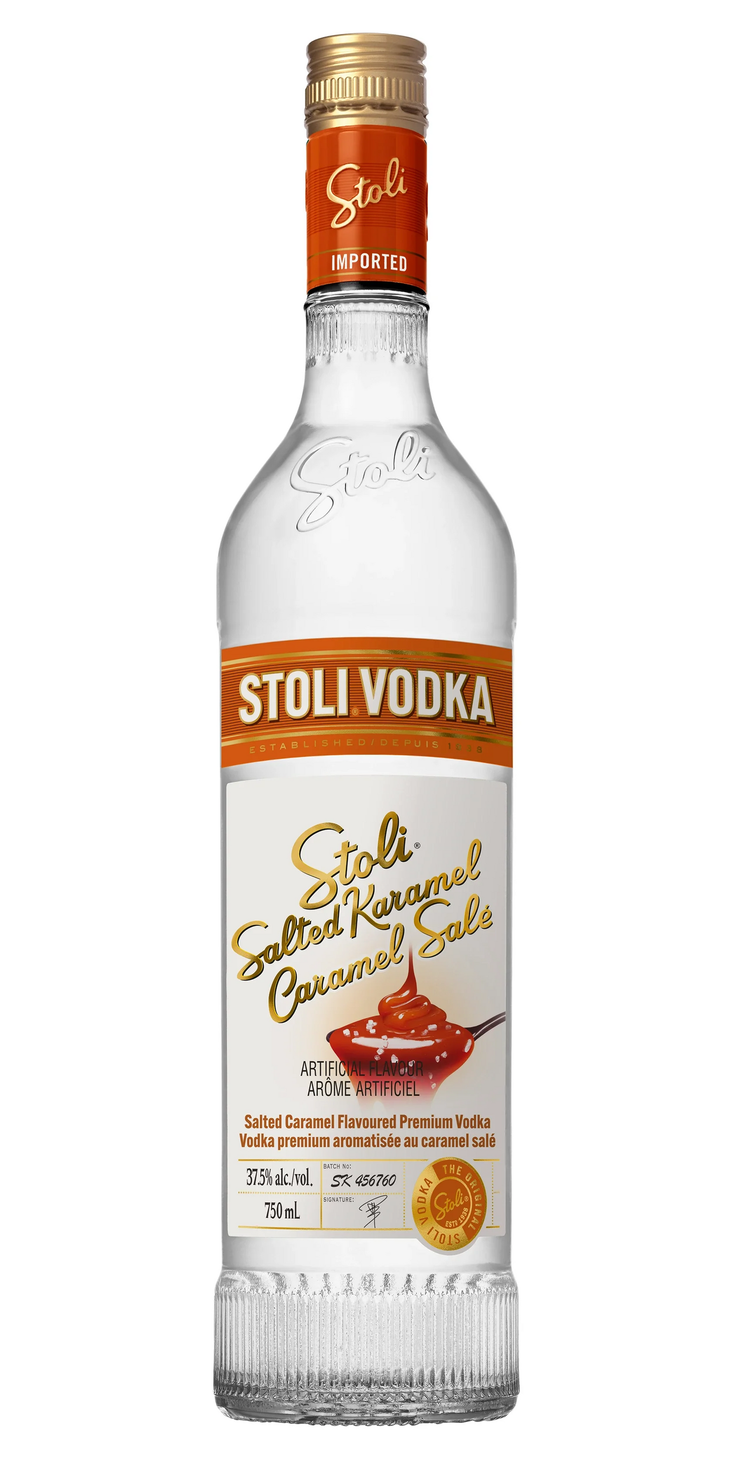 Stoli Salted Caramel 750ml.