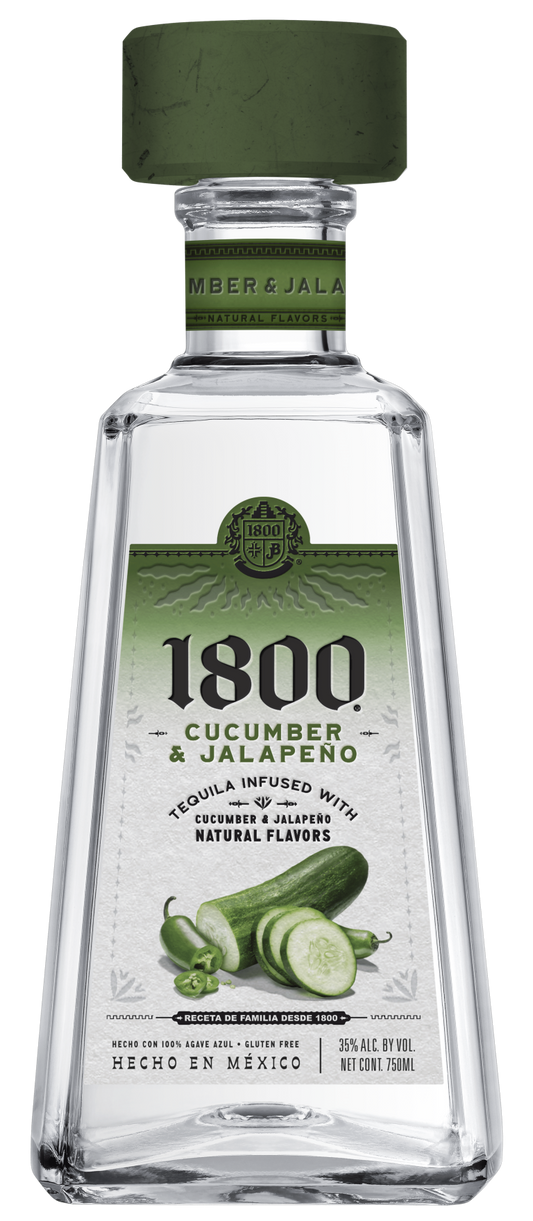 1800 cucumber Jalapeno 750 ml