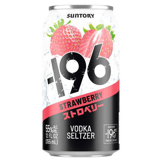 -196 Strawberry Vodka Seltzer 4pk