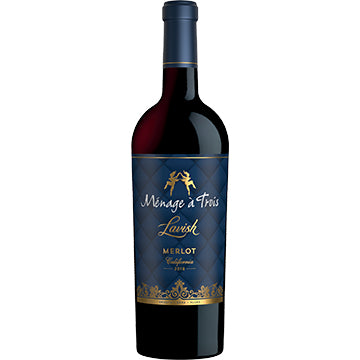 Menage a Trois Merlot lavish 750ml