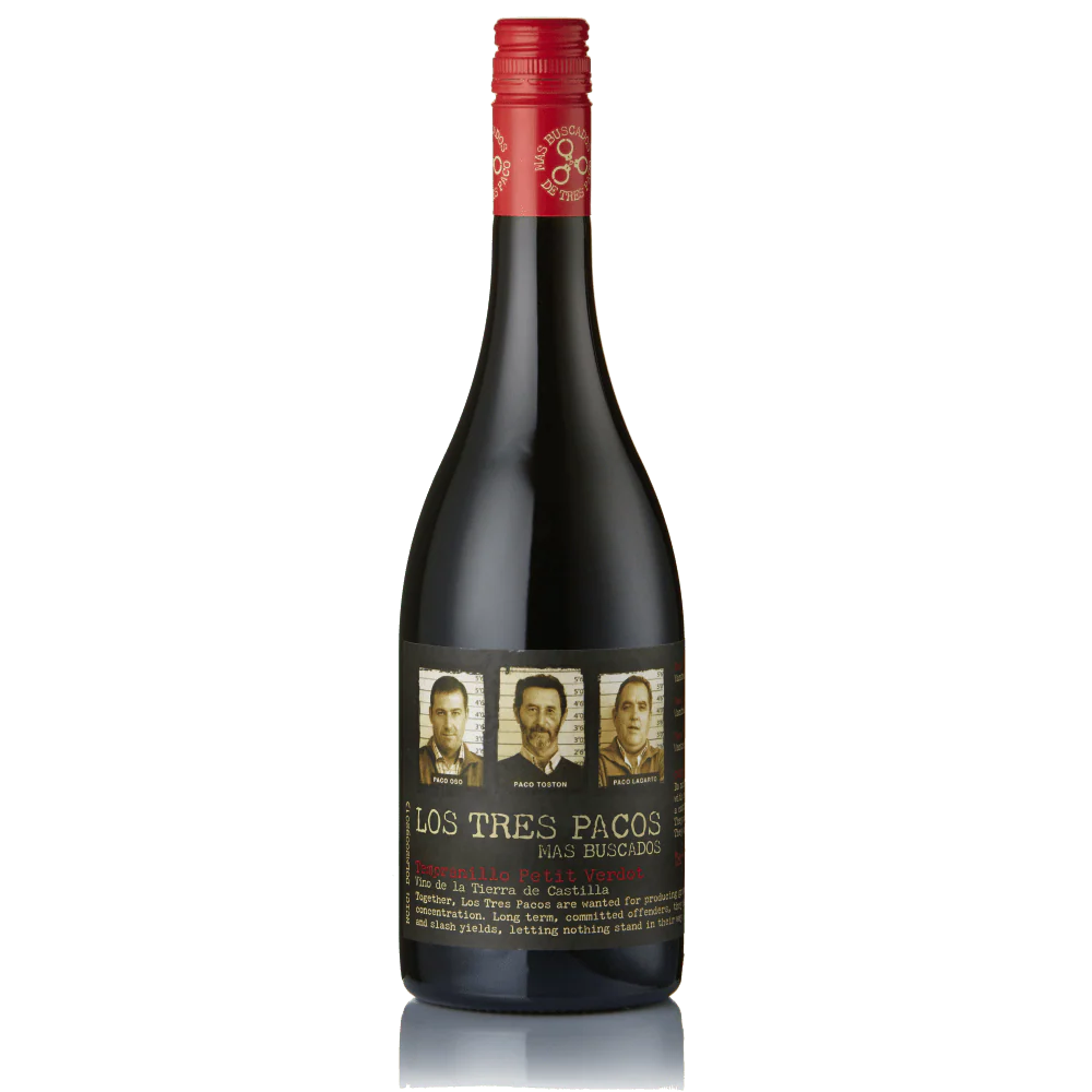 Los Tres Pacos Mas Buscados Tempranillo Petit 750 ml