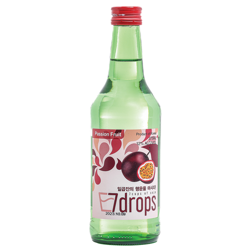 7 Drop Soju Passion Fruit 375ml