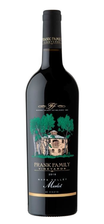 Frank Family Merlot 750ml.