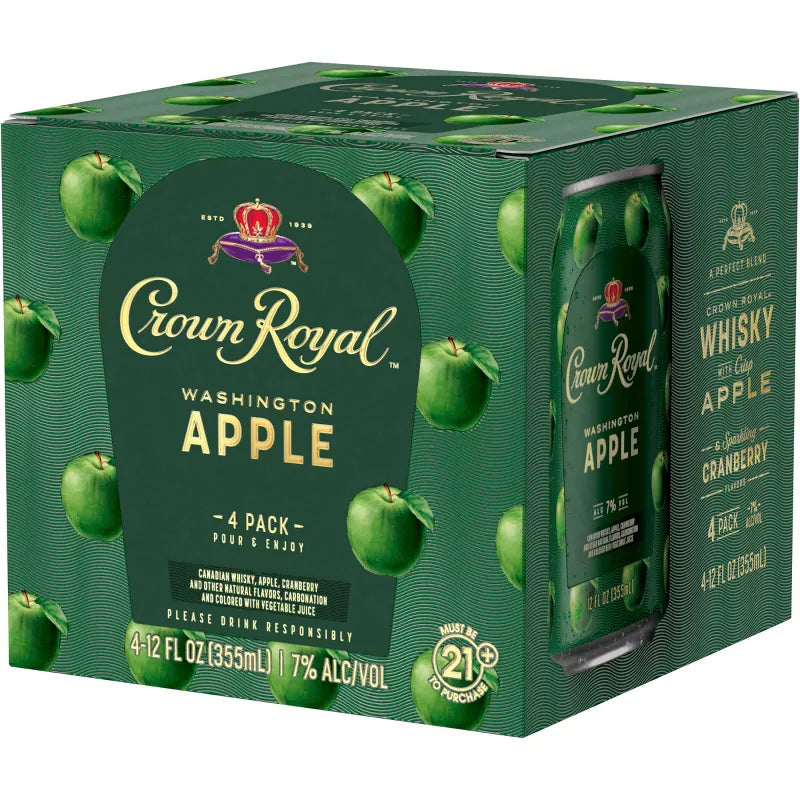 Crown Royal Apple 4pk