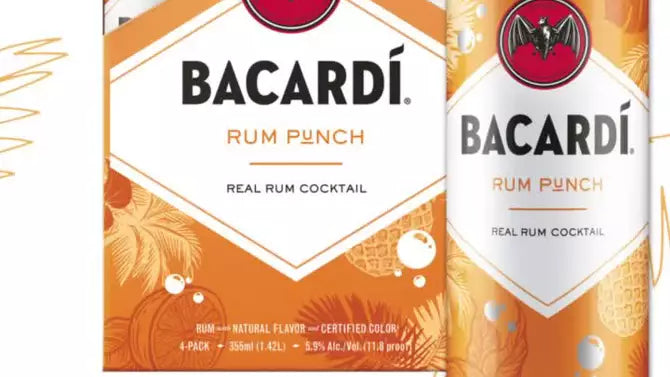 Bacardi Rum Punch 4pk