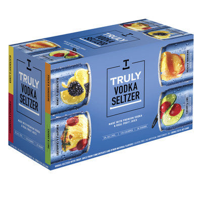 Truly vodka seltzer variety pk 12oz 8pk can