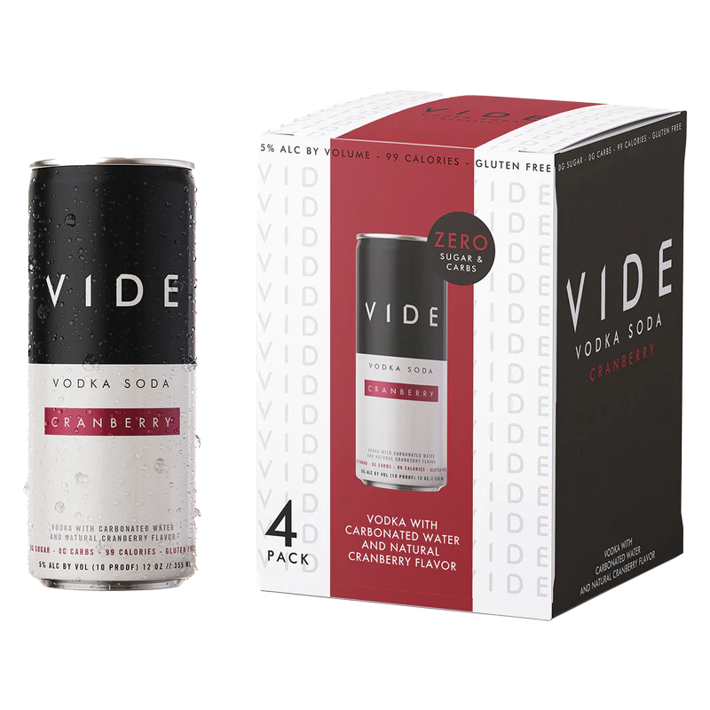 Vide Cranberry 355ml