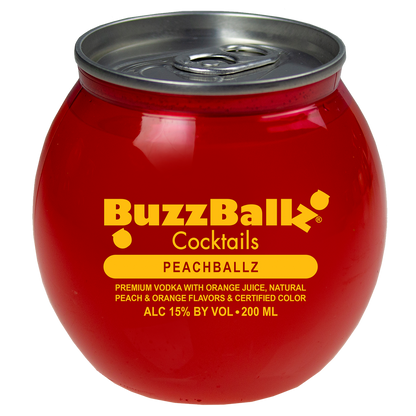 Buzzballz PeachBallz 200ml.