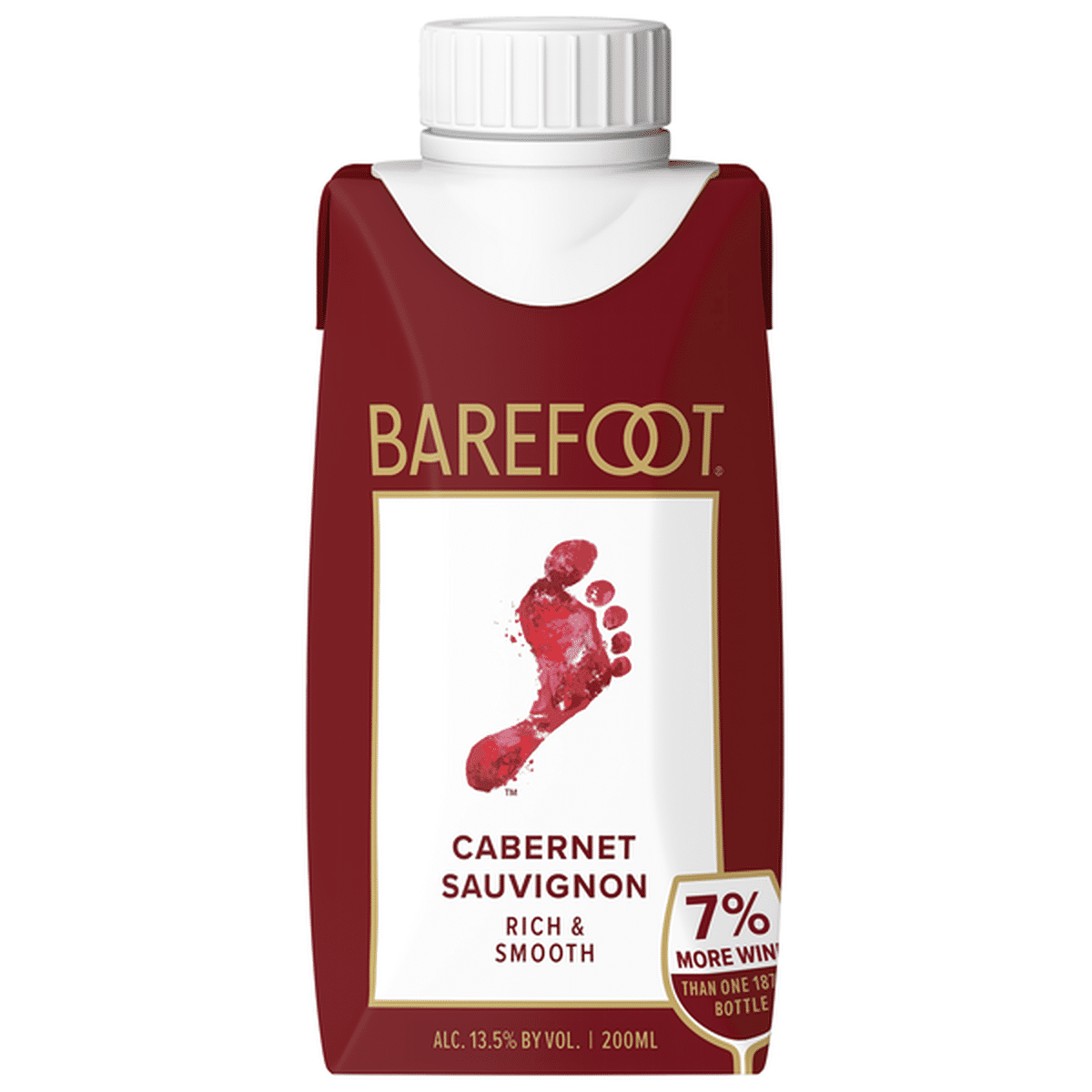 Barefoot Cabernet Sauvignon 200ml Tetra Pak