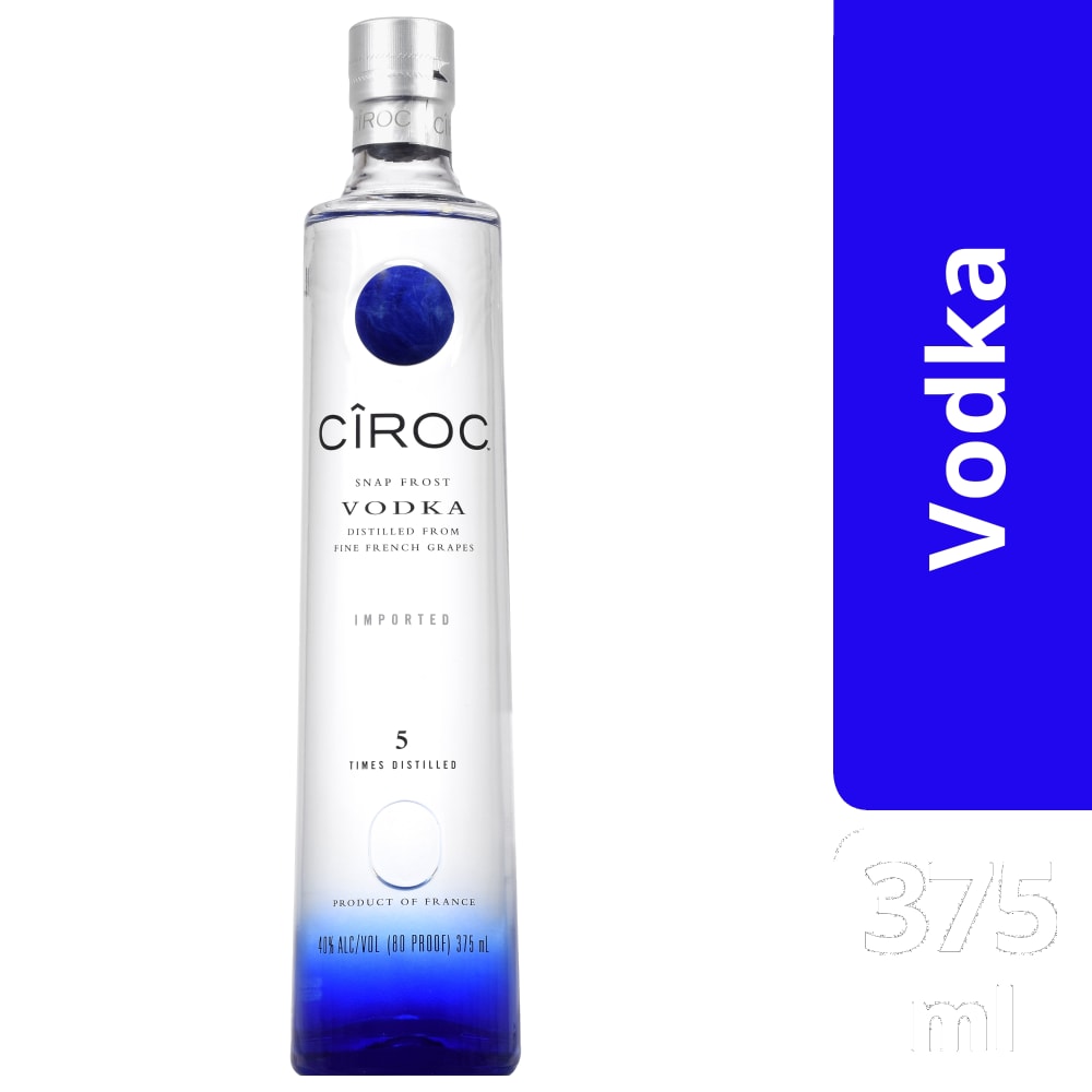 Ciroc Vodka @ 80 375ml