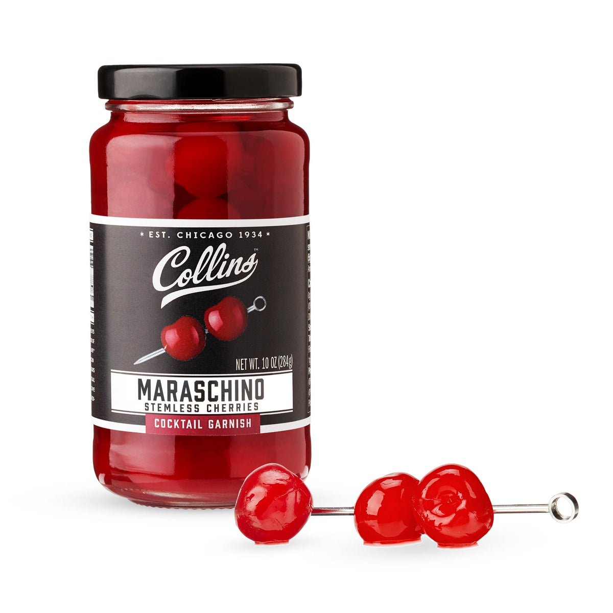 Collins Maraschino stemless Cherries