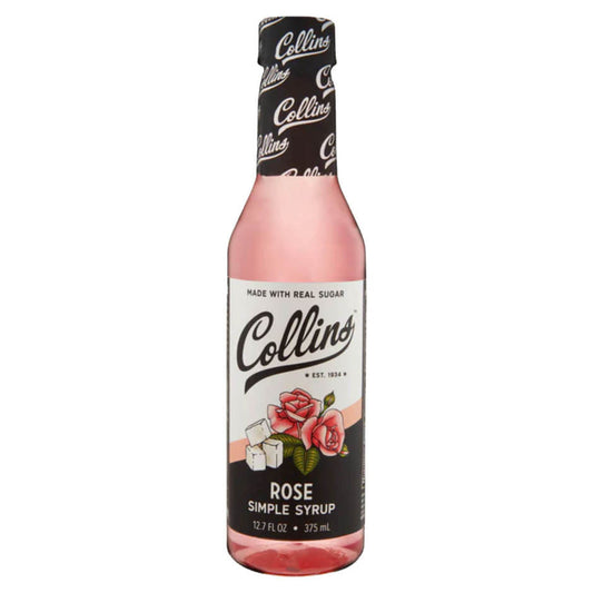 Collins Rose Simple Syrup 12.7fl.oz