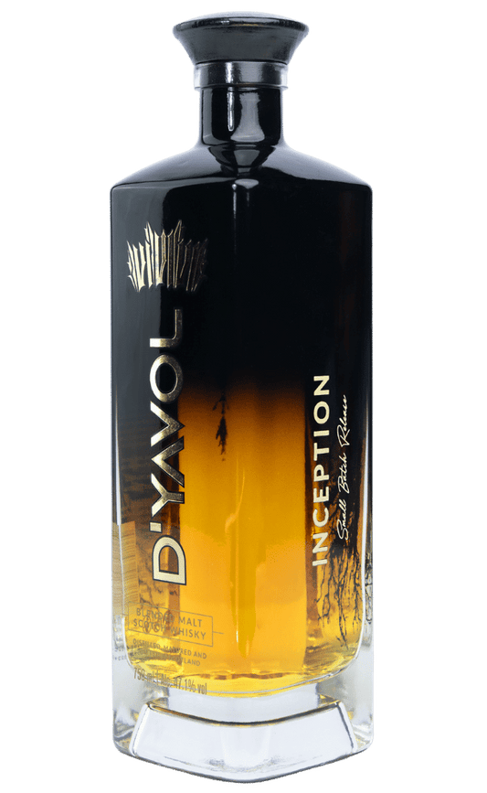 D'YAVOL Inception Blended Malt Scotch Whisky 750ml bottle