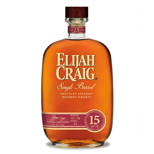Elijah Craig 15 year Single Barrel