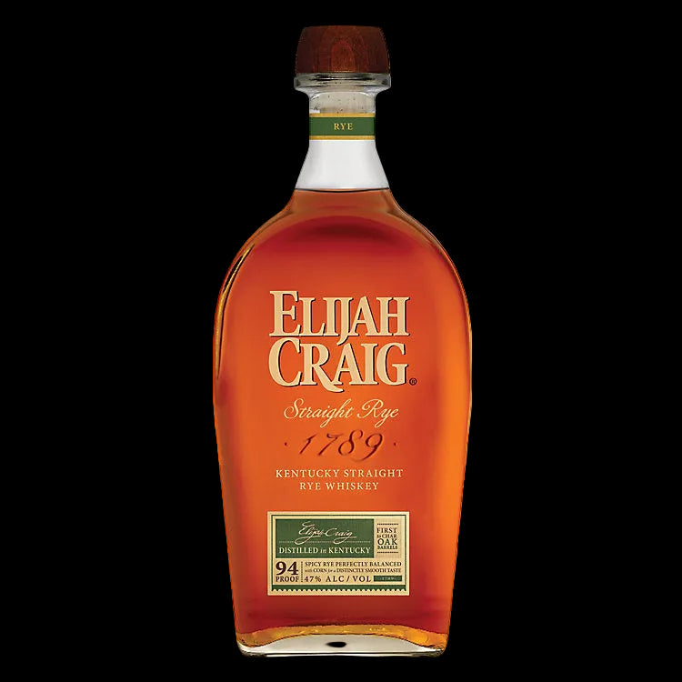 Elijah Craig Straight Rye Whiskey 1L