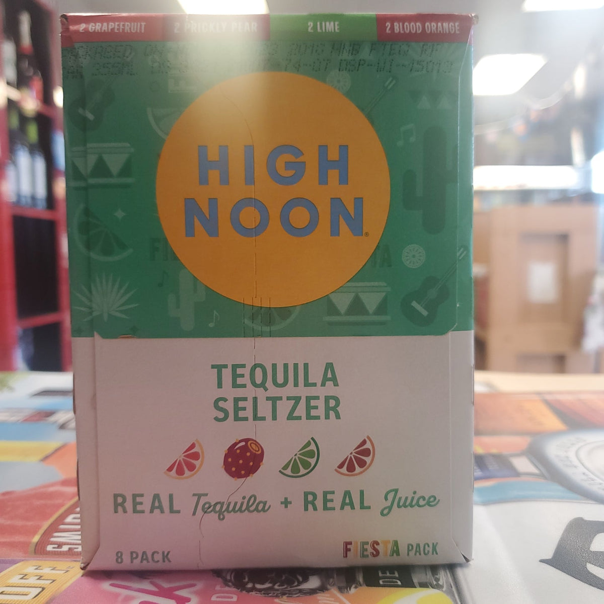 High Noon Fiesta V. Pk Of 8 Tequila Soda