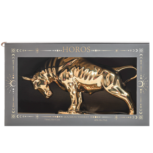Horos Long Horn Gold Bull Bourbon Whiskey 750ml
