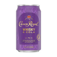 Crown Royal Wsky & Cola 4pk 355ml.each