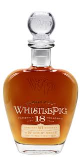 Whistlepig 18 yrs double malt Staight Rye 750 ml
