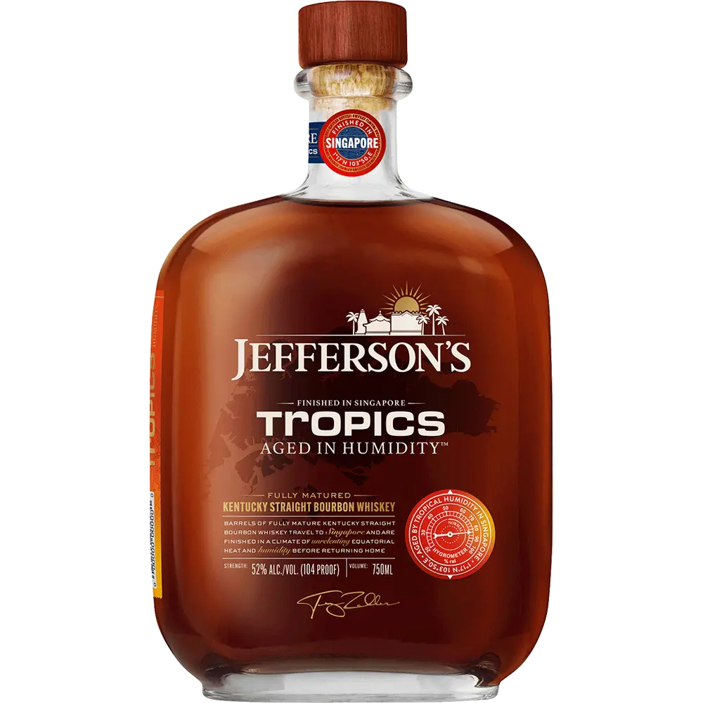 Jefferson's Tropics 750ml.